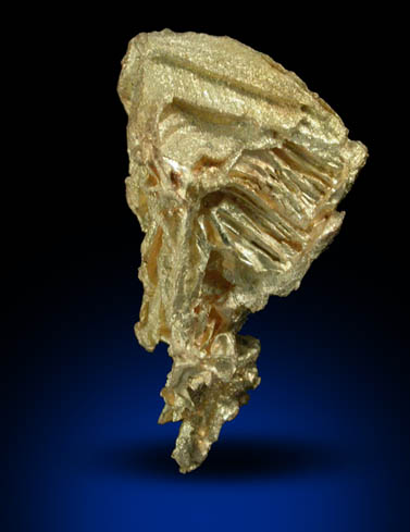 Gold (Spinel Law-twinned) from Eugene Mountains, Humboldt County, Nevada