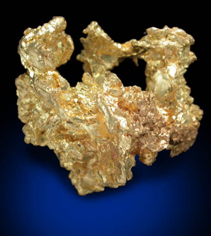 Gold from Foresthill, Placer County, California
