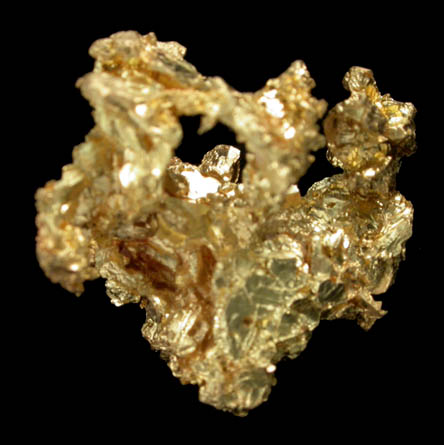 Gold from Foresthill, Placer County, California