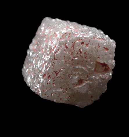 Diamond (2.59 carat brown-gray cubic crystal) from Mbuji-Mayi (Miba), 300 km east of Tshikapa, Democratic Republic of the Congo