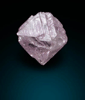 Diamond (0.20 carat pink octahedral crystal) from Argyle Mine, Kimberley, Western Australia, Australia