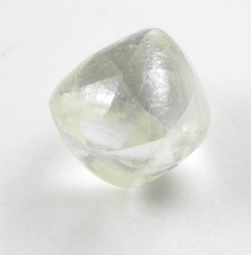 Diamond (0.55 carat nearly colorless hexoctahedral crystal) from Oranjemund District, southern coastal Namib Desert, Namibia