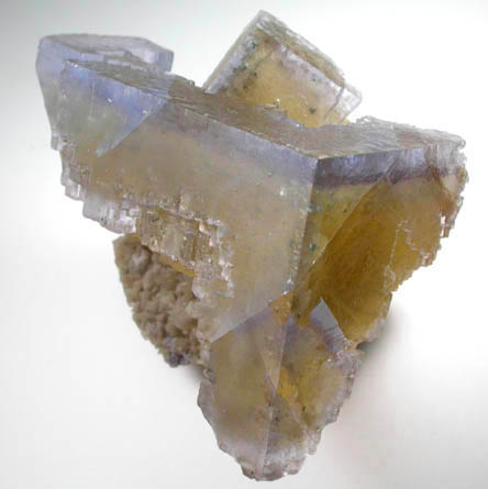 Fluorite with Pyrite inclusions from Minerva #1 Mine, Rosiclare Level, Cave-in-Rock District, Hardin County, Illinois