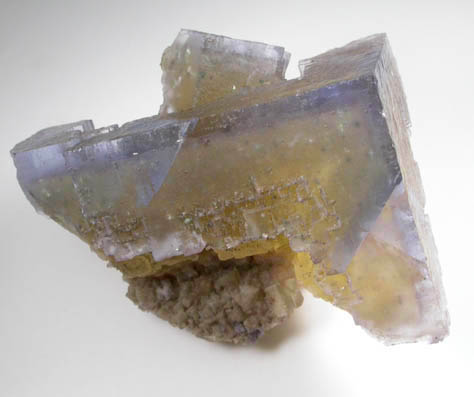 Fluorite with Pyrite inclusions from Minerva #1 Mine, Rosiclare Level, Cave-in-Rock District, Hardin County, Illinois