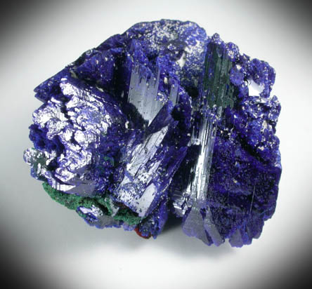 Azurite and Malachite from Tsumeb Mine, Otavi-Bergland District, Oshikoto, Namibia