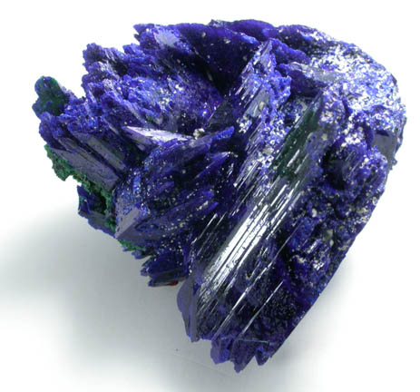 Azurite and Malachite from Tsumeb Mine, Otavi-Bergland District, Oshikoto, Namibia