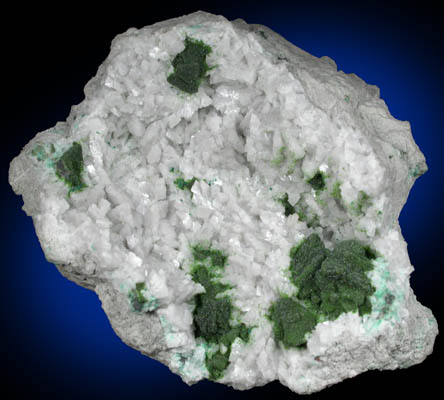 Tennantite, Duftite, Dolomite, Malachite from Tsumeb Mine, Otavi-Bergland District, Oshikoto, Namibia (Type Locality for Duftite)