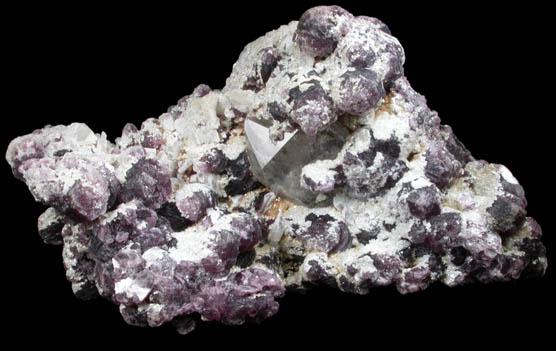 Lepidolite with Quartz and Cookeite from Cruzeiro Mine, So Jose da Safira, Minas Gerais, Brazil