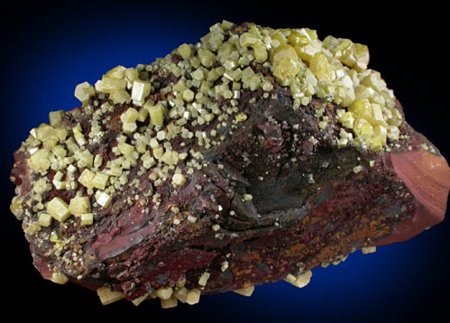 Pyromorphite from Black Star Pit, Mount Isa Mines, Queensland, Australia