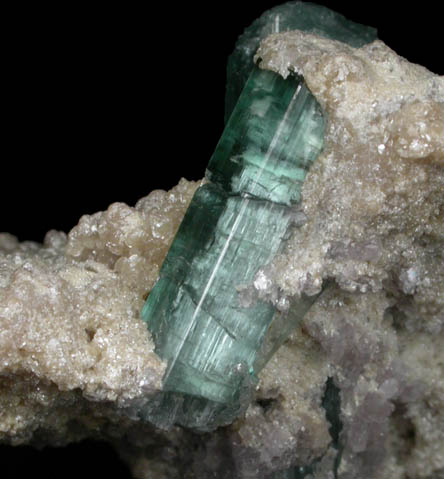 Cookeite on Lepidolite with Elbaite Tourmaline from Lavra da Golconda, Near Governor Valadares, Minas Gerais, Brazil