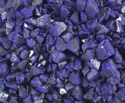 Azurite from Big Indian Mine, near La Sal, San Juan County, Utah