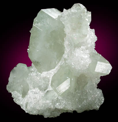 Datolite and Quartz from Nikolaevskiy Mine, Dalnegorsk, Primorskiy Kray, Russia