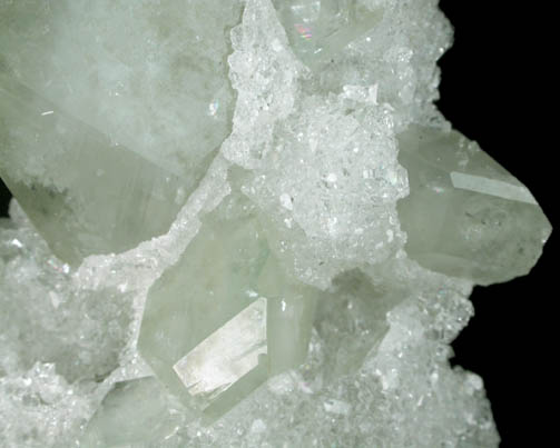 Datolite and Quartz from Nikolaevskiy Mine, Dalnegorsk, Primorskiy Kray, Russia