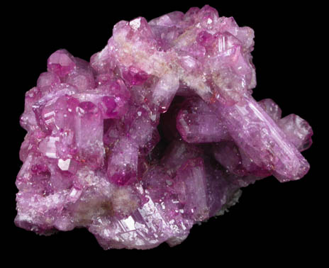 Vesuvianite (purple) from Jeffrey Mine, Asbestos, Qubec, Canada