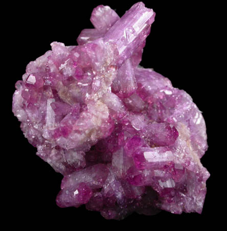 Vesuvianite (purple) from Jeffrey Mine, Asbestos, Qubec, Canada