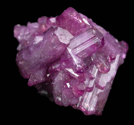 Vesuvianite (purple) from Jeffrey Mine, Asbestos, Qubec, Canada