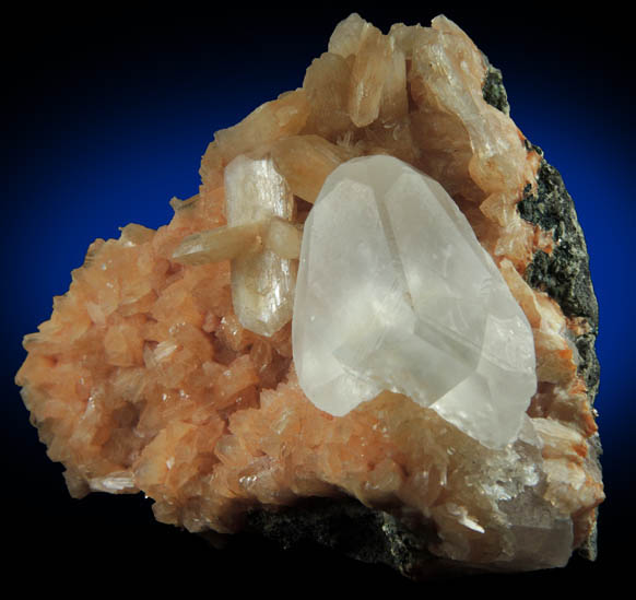 Stilbite, Calcite, Heulandite from Aurangabad, Maharashtra, India