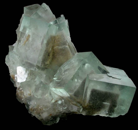 Fluorite with internal phantom growth zones from Huangshaping Mine, Guiyang, Hunan, China