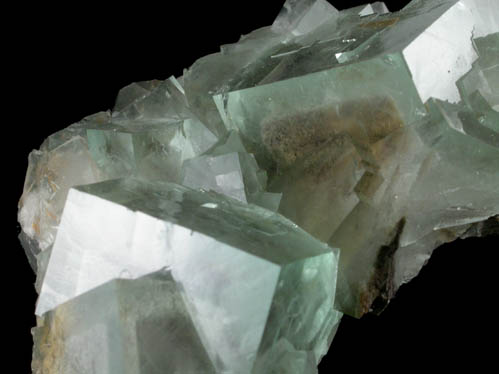 Fluorite with internal phantom growth zones from Huangshaping Mine, Guiyang, Hunan, China