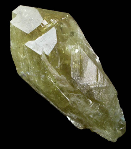 Chrysoberyl (twinned crystals) from Fazenda Santa Isabel Pancas, Esprito Santo, Brazil