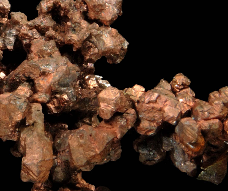 Copper (crystallized) from Bisbee, Warren District, Cochise County, Arizona