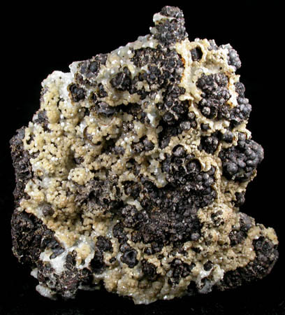 Smithsonite over Goethite-Hematite from Kelly Mine, Magdalena District, Socorro County, New Mexico