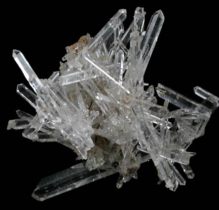 Quartz var. Solution Quartz from Jeffrey Quarry, near North Little Rock, Pulaski County, Arkansas