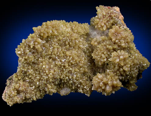 Mimetite with Calcite from Mina Ojuela, Mapimi, Durango, Mexico