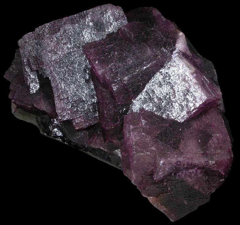 Fluorite from Hill-Ledford Mine, Cave-in-Rock District, Hardin County, Illinois