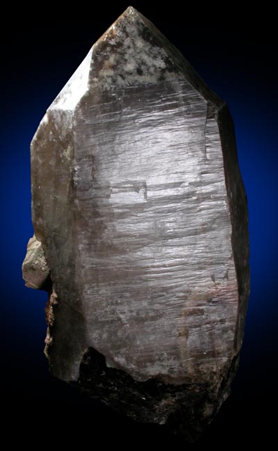 Quartz var. Smoky Quartz from Hobbs Brook, east slope of Blue Mountain, Albany, Carroll County, New Hampshire