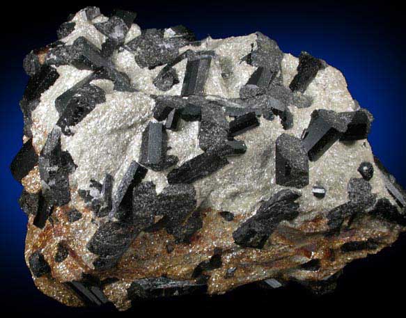 Schorl Tourmaline from Turner Mine, Marlow, Cheshire County, New Hampshire