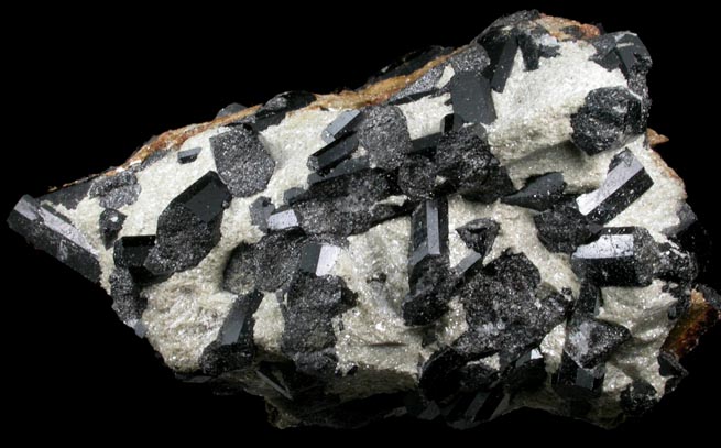 Schorl Tourmaline from Turner Mine, Marlow, Cheshire County, New Hampshire