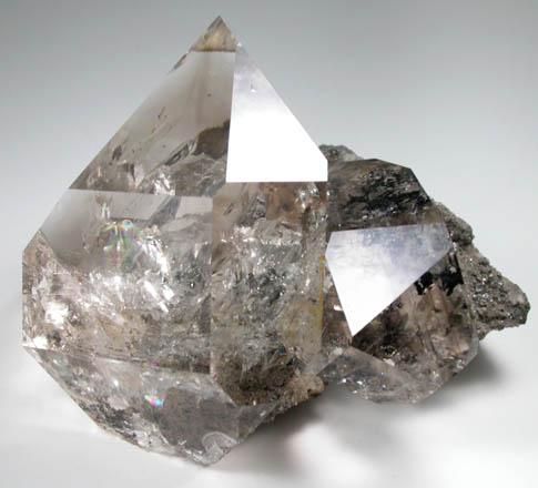 Quartz var. Herkimer Diamond from Middleville, Herkimer County, New York