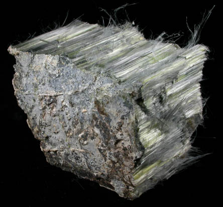 Clinochrysotile from Thetford Mines, Qubec, Canada