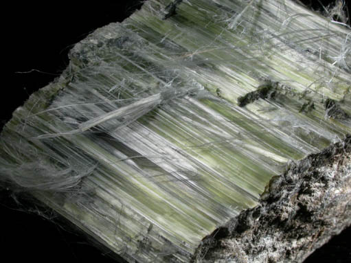 Clinochrysotile from Thetford Mines, Qubec, Canada