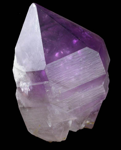 Quartz var. Amethyst Quartz from Deer Hill, Stow, Oxford County, Maine