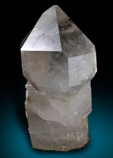 Quartz var. Smoky Quartz Scepter from Rumford, Oxford County, Maine