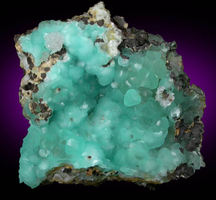 Smithsonite with Hemimorphite from San Antonio el Grande Mine, Santa Eulalia, Aquiles Serdn, Chihuahua, Mexico