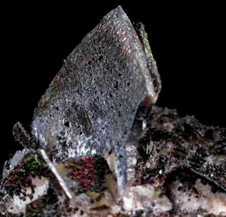 Barite with Fe-Mn-oxide coating from Kelly Mine, Magdalena District, Socorro County, New Mexico