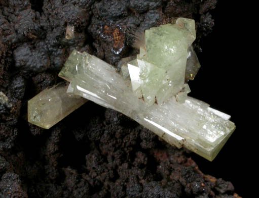 Adamite from Mina Ojuela, Mapimi, Durango, Mexico