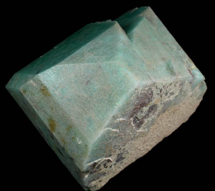 Microcline var. Amazonite from Lake George District, Park County, Colorado