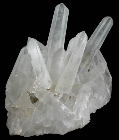 Quartz with Pyrite from Spruce Claim, King County, Washington