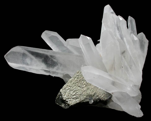 Quartz with Pyrite from Spruce Claim, King County, Washington
