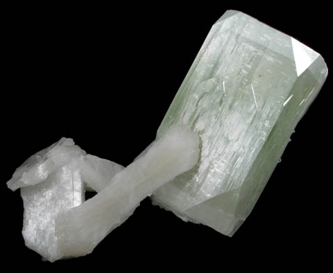 Apophyllite with Stilbite-Ca from Sinnar-Mahadari Quarry, Nashik District, Maharashtra, India