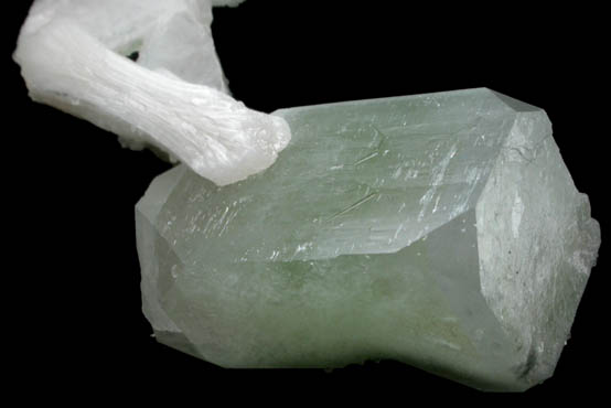 Apophyllite with Stilbite-Ca from Sinnar-Mahadari Quarry, Nashik District, Maharashtra, India