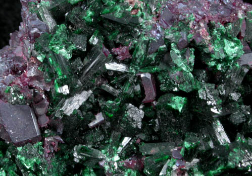 Cuprite and Malachite from Onganja Mine, Seeis, Khomas, Namibia