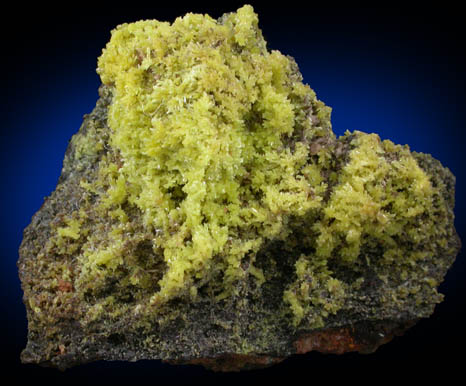 Pyromorphite from Broken Hill, New South Wales, Australia