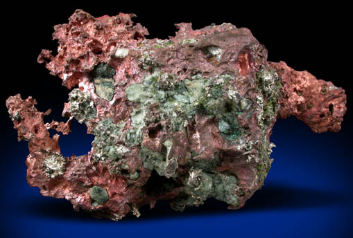 Silver and Copper from Caledonia Mine, Keweenaw Peninsula Copper District, Ontonagon County, Michigan