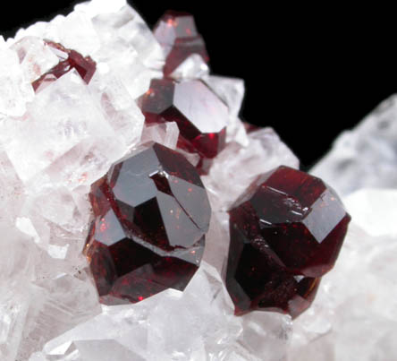 Uvite Tourmaline on Magnesite from Brumado District, Serra das guas, Bahia, Brazil