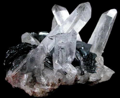 Hematite on Quartz from Jinlong, northeast of Guangzhou, Longchuan, Guangdong Province, China